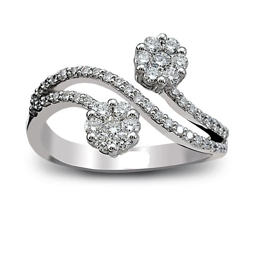 Harem Altın 0.56 Ct Coronet Pırlanta Yüzük CORY11