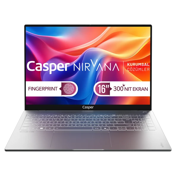 Casper Nirvana S200 16" 300NIT Core i5-13420H 8GB DDR5 RAM 500GB NVME SSD W11 Pro Laptop S200.1342-8V00R-G-F