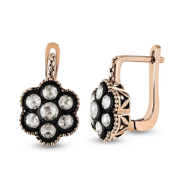 Harem Altın 0.40 Ct Elmas Küpe EK22