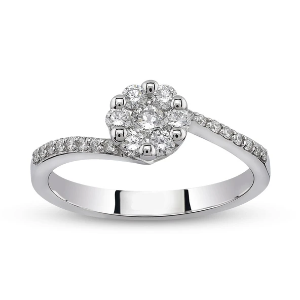 Harem Altın 0.40 Ct Coronet Pırlanta Yüzük CORY26