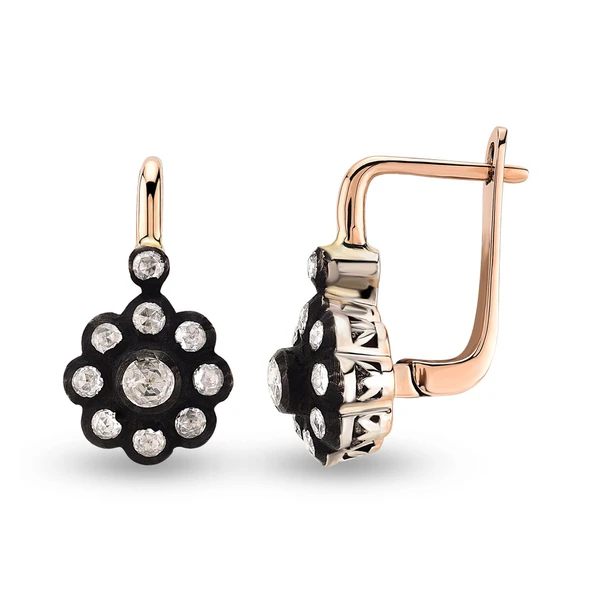 Harem Altın 0.39 Ct Elmas Küpe EK13