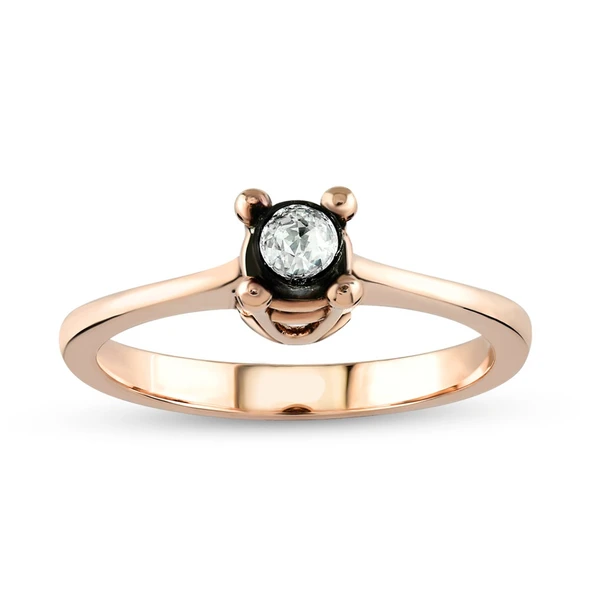 Harem Altın 0.06 Ct Elmas Yüzük EY38