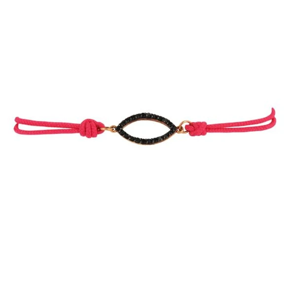 14 Ayar Altın Pırlanta İpli Bileklik DB094BP