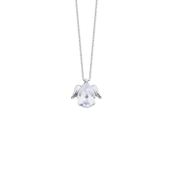 Melek Damla Gümüş Kolye  GMS1580 ürün görseli