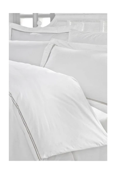Cottonbox Çift Kişilik Klasik Saten Nevresim Takımı - Mehves