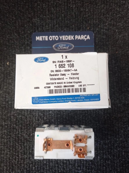 Ford Escort Kalorifer Rezistansı Direnç 4 Pin Fomoco 88GG18B647AA - 2