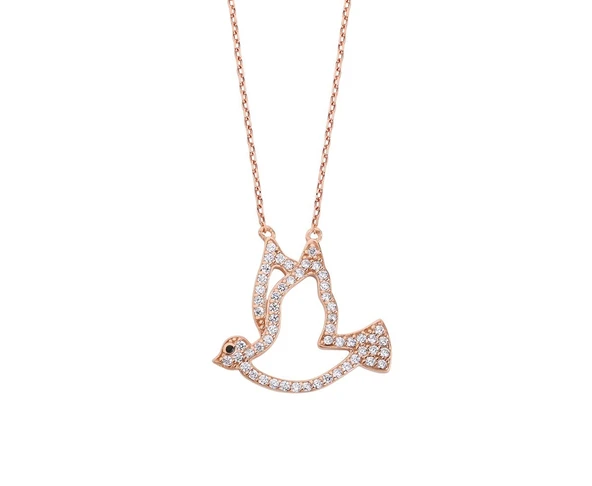 Güvercin Gümüş Kolye GMS378 ürün görseli