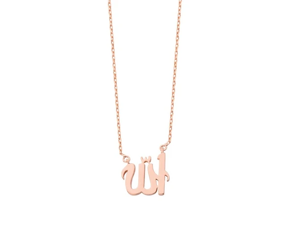 Allah Yazılı Gümüş Kolye GMS326 ürün görseli