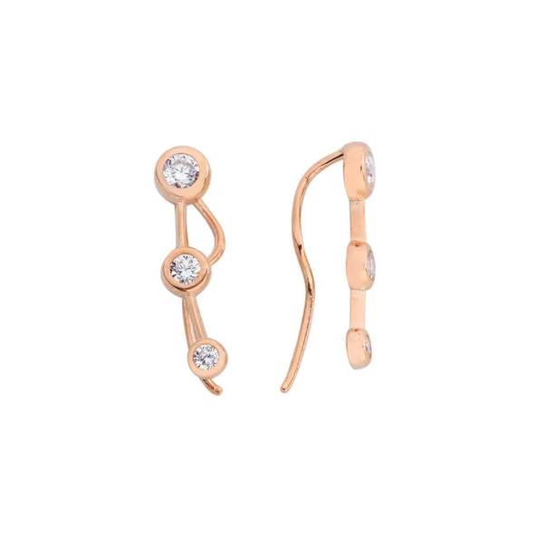 Tria Kıkırdak Gümüş Küpe  GMS697 ürün görseli