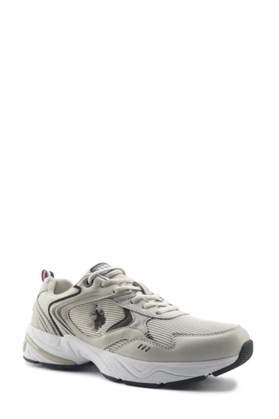 U.S.POLO ASSN ARDEN 5FX BEYAZ KUM COMFORT CASUAL ANATOMİK SPOR AYAKKABI