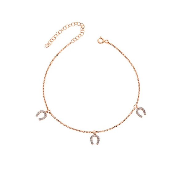 Üçlü At Nalı Gümüş Halhal GMS833 ürün görseli