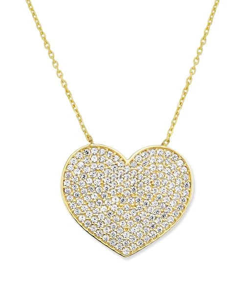 Harem Altın 14 Ayar Altın Kalp Kolye KLY144 ürün görseli 1