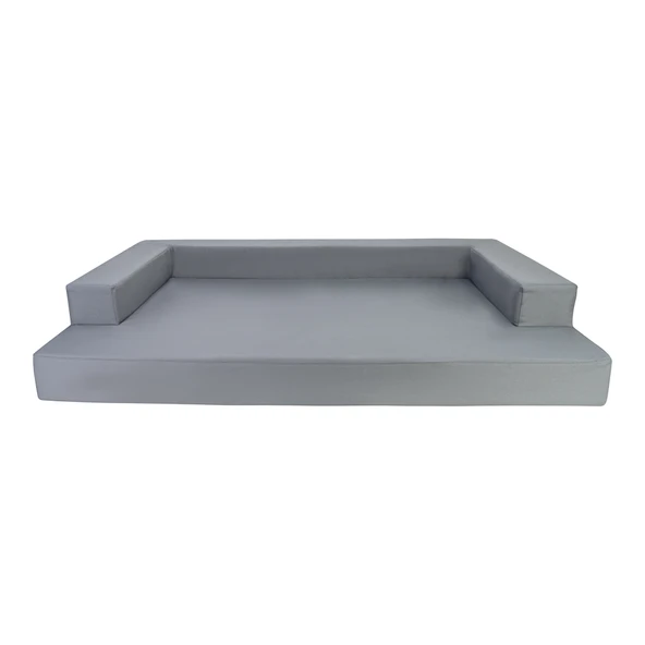 Pet Comfort Gloria Sofa Orthopedik Su Geçirmez Köpek Yatağı, Gri 120x80x10cm