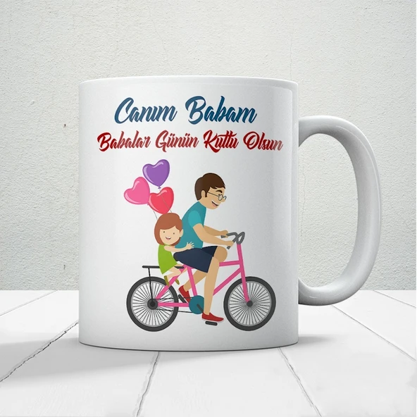 Canım Babam Baskılı Babalar Günü Kupa Bardak Kahve Kupa Bardak-27