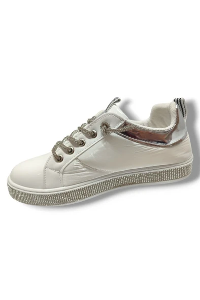 Markopark 4550-25 Rugan Deri Paraşüt Taşli Kadın Ayakkabı - 2