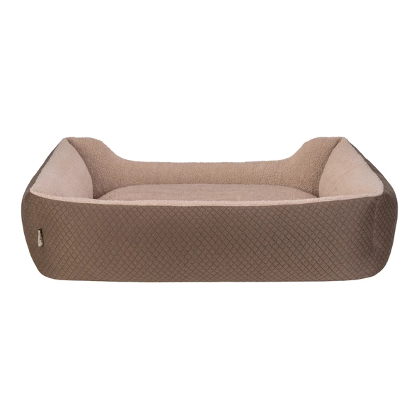 Pet Comfort Bravo Duo  Köpek Yatağı Kahverengi/Bej XL 105x80cm - Resim 3