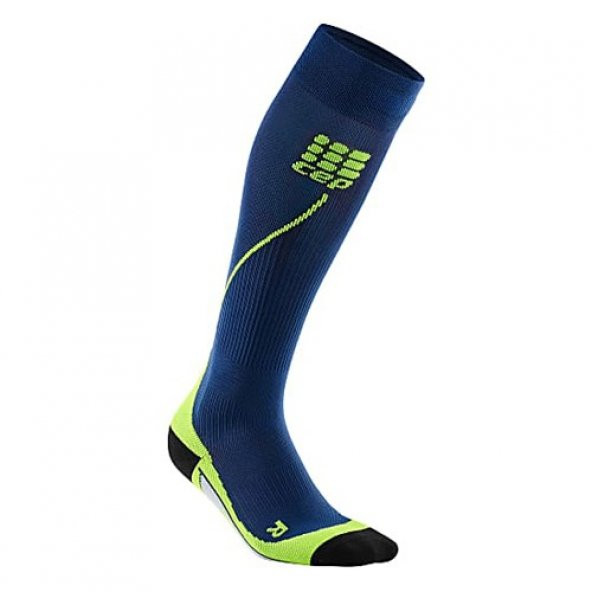 Cep Pro+ Run Socks 2.0, Deep Ocean/Green, Men