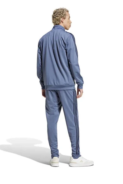 Adidas M 3S TR TT TS ADIY6652 Açık Mavi Erkek Eşofman Takım - 4
