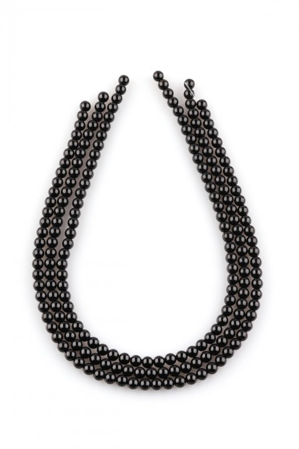 Oniks Doğal Taş Dizi 6 mm Küre Kesim ürün görseli