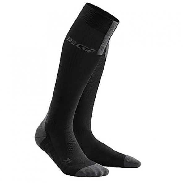Cep Run Socks 3.0, Black/Dark Grey, Women