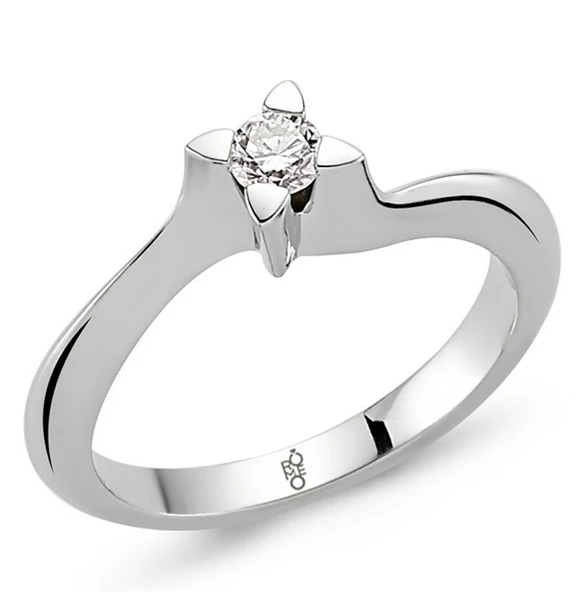 Harem Altın Romeo Pırlanta 0.18 Ct Tektaş Yüzük RM10020