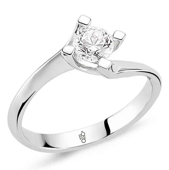 Romeo Pırlanta 0.25 Ct Tektaş Yüzük RM25062 ürün görseli