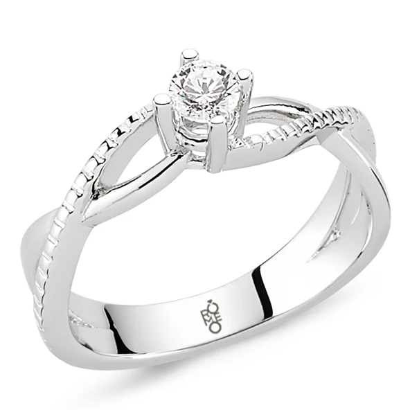Harem Altın 0.40 Ct Tektaş Pırlanta Yüzük  RM30064