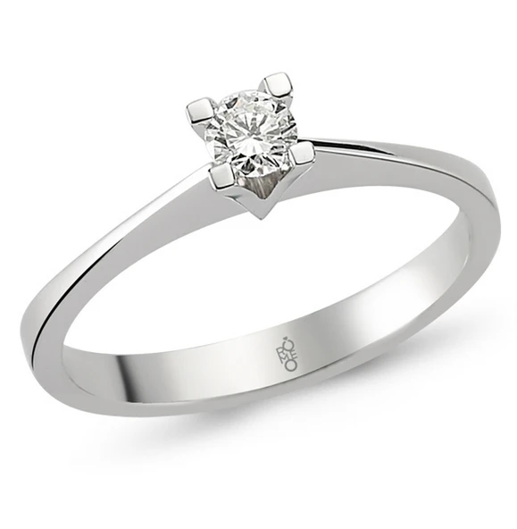 Harem Altın Romeo Pırlanta 0.20 Ct Tektaş Yüzük RMY305