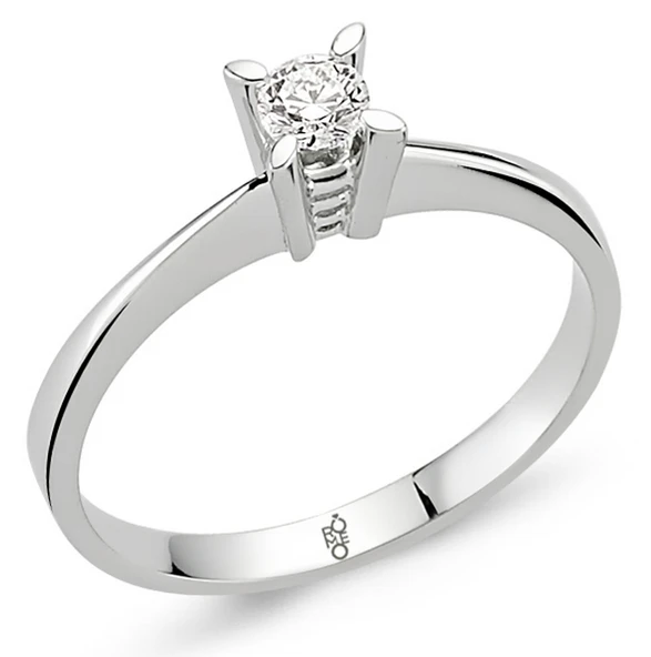 Romeo Pırlanta 0.23 Ct Tektaş Yüzük RM20038