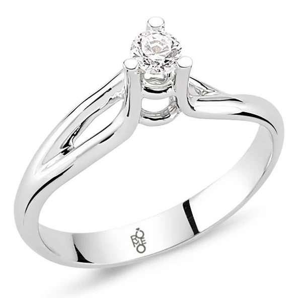 Harem Altın Romeo Pırlanta 0.20 Ct Tektaş Yüzük RM-10028