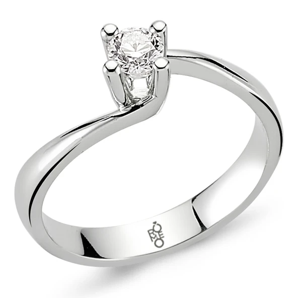 Harem Altın 0.30 Ct Tektaş Pırlanta Yüzük  RM30051