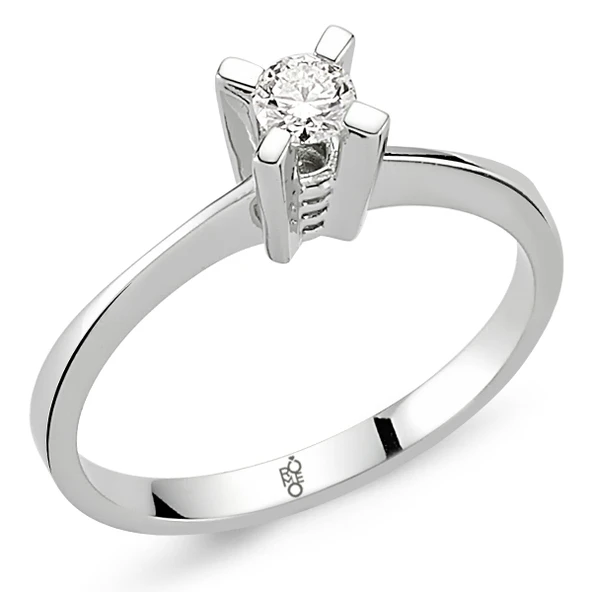Harem Altın 0.50 Ct Tektaş Pırlanta Yüzük RM30033