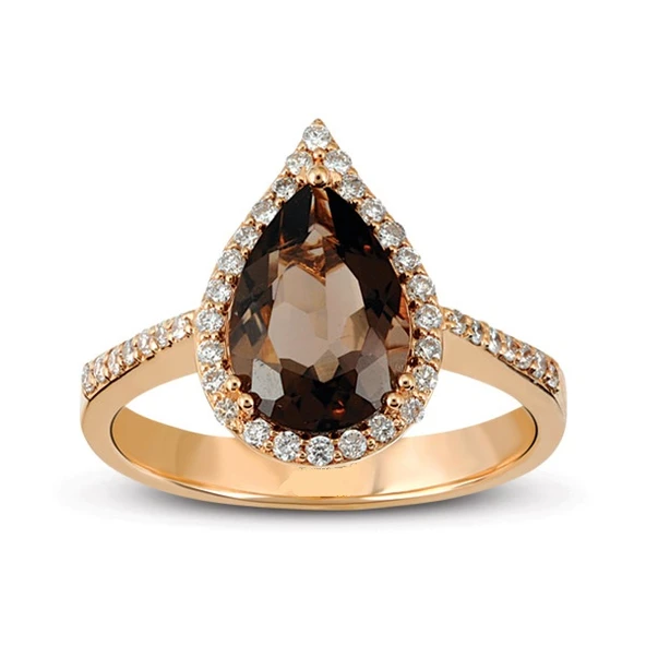 Harem Altın 1.97 Ct Pırlanta Renkli Taşlı Yüzük RTY3