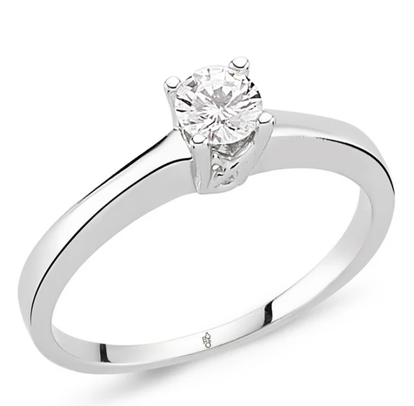 Romeo Pırlanta 0.21 Ct Tektaş Yüzük RM20053