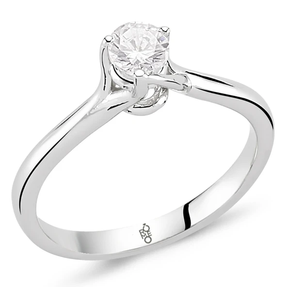 Harem Altın Romeo Pırlanta 0.25 Ct Tektaş Yüzük RM25058 ürün görseli 1