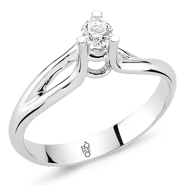 0.30 Ct Tektaş Pırlanta Yüzük  RM30058 ürün görseli