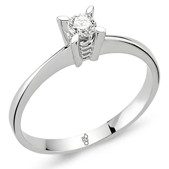 Romeo Pırlanta 0.20 Ct Tektaş Yüzük RM-10049