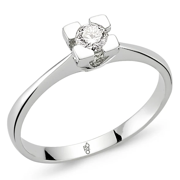 Romeo Pırlanta 0.25 Ct Tektaş Yüzük RM25037