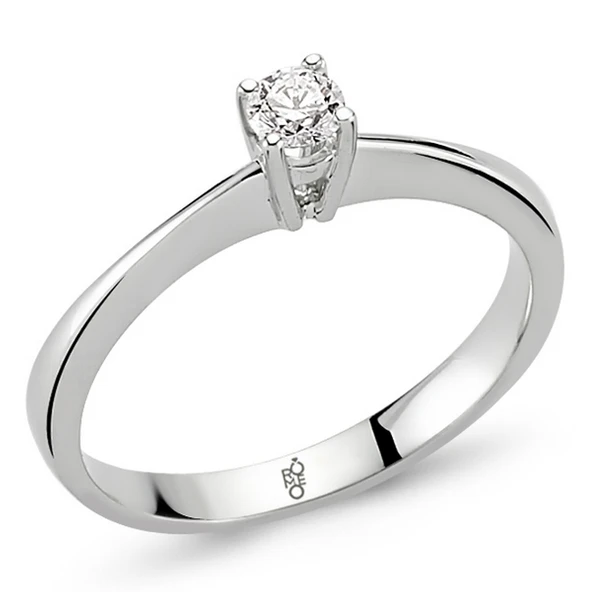 Romeo Pırlanta 0.18 Ct Tektaş Yüzük RM-10013 ürün görseli