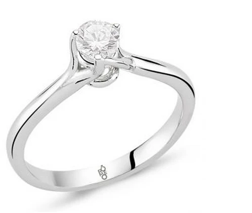 Harem Altın Romeo Pırlanta 0.15 Ct Tektaş Yüzük  RM20048 ürün görseli 1