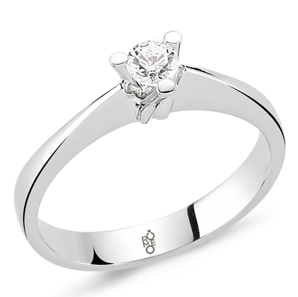 Harem Altın Romeo Pırlanta 0.24 Ct Tektaş Yüzük RM25061