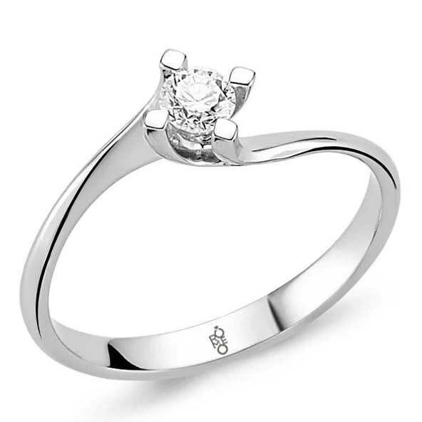 Romeo Pırlanta 0.20 Ct Tektaş Yüzük RM20037 ürün görseli