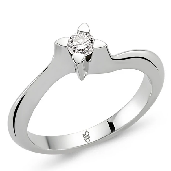 Romeo Pırlanta 0.22 Ct Tektaş Yüzük RM20035 ürün görseli