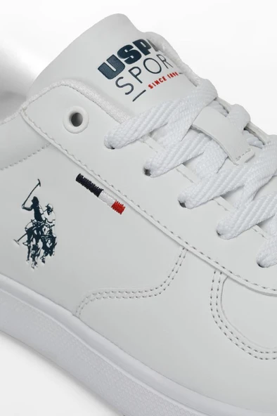U.S. Polo Assn. THUNDER 5FX 101932535 Erkek Sneaker Ayakkabı Beyaz 40-45 - 7