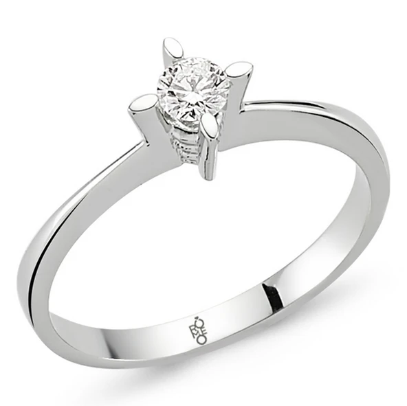 Harem Altın Romeo Pırlanta 0.18 Ct Tektaş Yüzük RM-10026