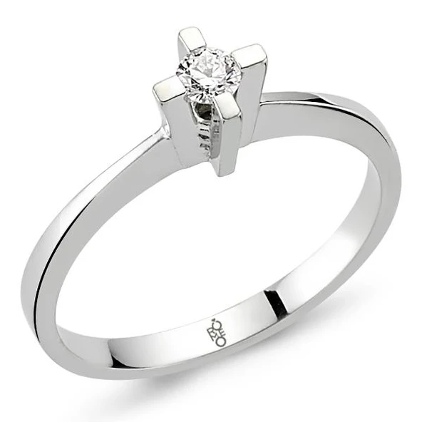 Romeo Pırlanta 0.20 Ct Tektaş Yüzük RM20021 ürün görseli