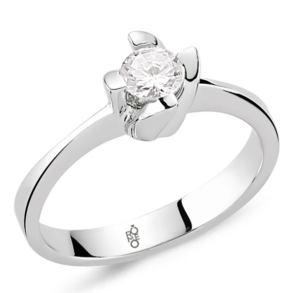 0.50 Ct Tektaş Pırlanta Yüzük RM30059