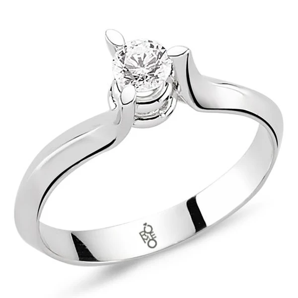 Harem Altın Romeo Pırlanta 0.25 Ct Tektaş Yüzük RM25071