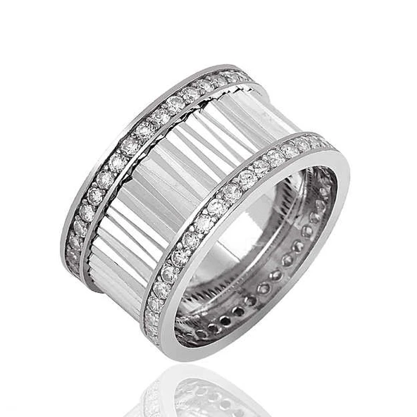 Gümüş Rodyum Kaplama Alyans ürün görseli