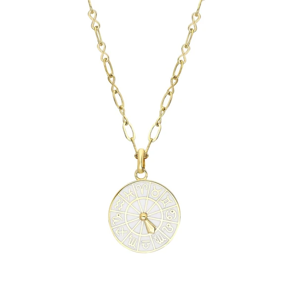 Mavi Burç Kolye Ucu Kolye ZKU026 ürün görseli